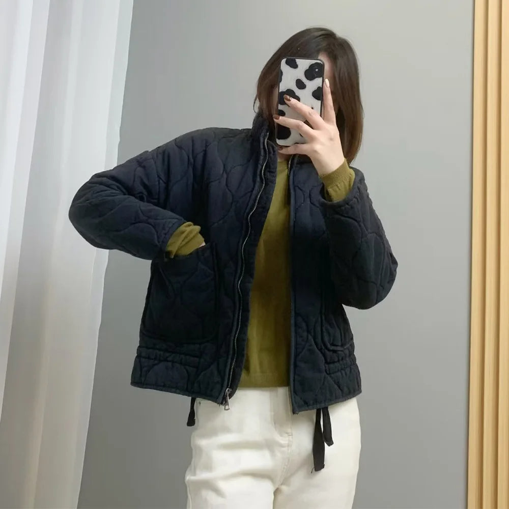 Veste matelassée Chic Vintage Twist pour femme