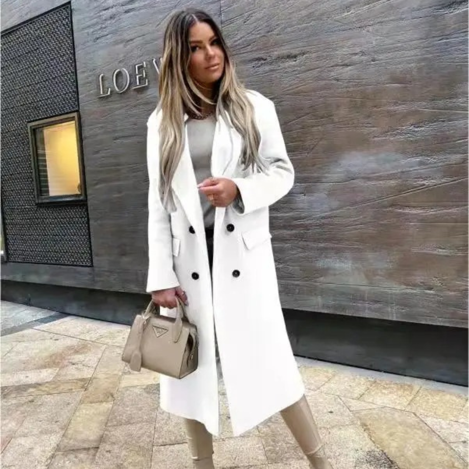Eileen - trench vintage stylé et surdimensionné