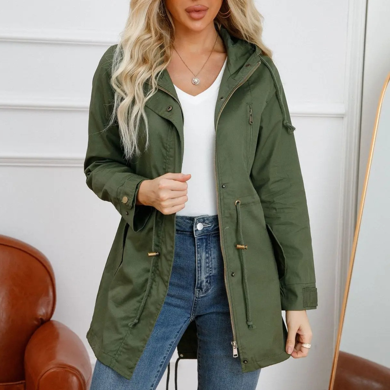 Veste d'été longue femme
