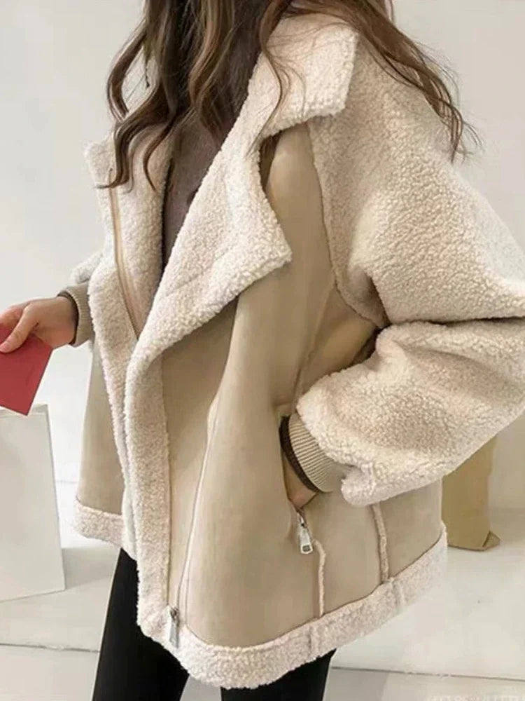 Manteau d'hiver vintage pour femmes