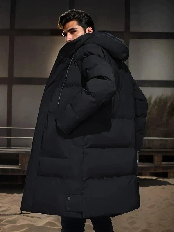 Veste d'hiver avec doublure épaisse pour hommes