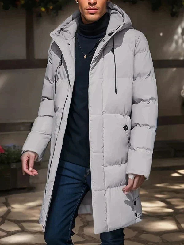 Veste d'hiver avec doublure épaisse pour hommes