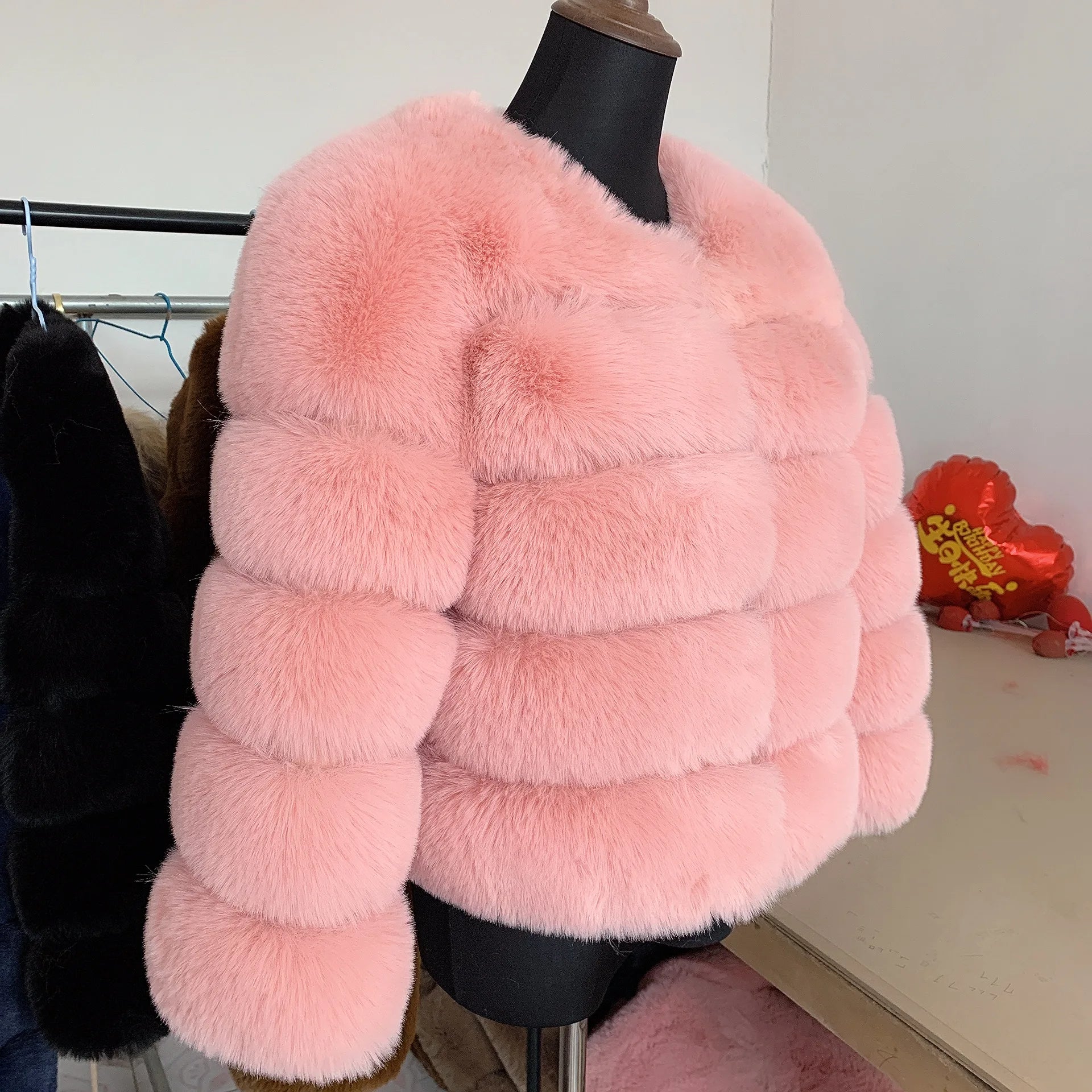 Manteau d'hiver élégant et chaud pour femmes