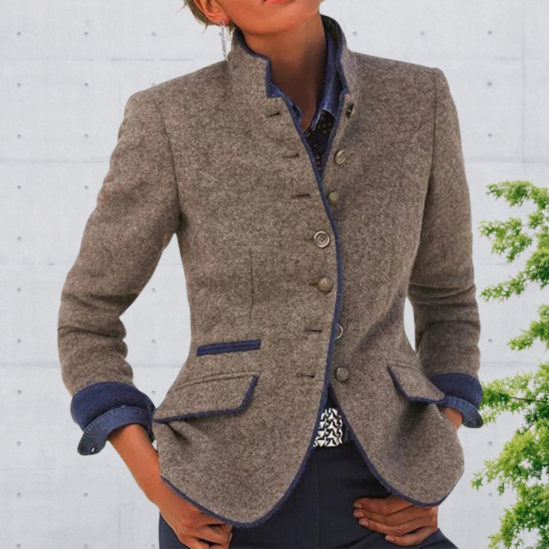 Blazer plâtré pour femme