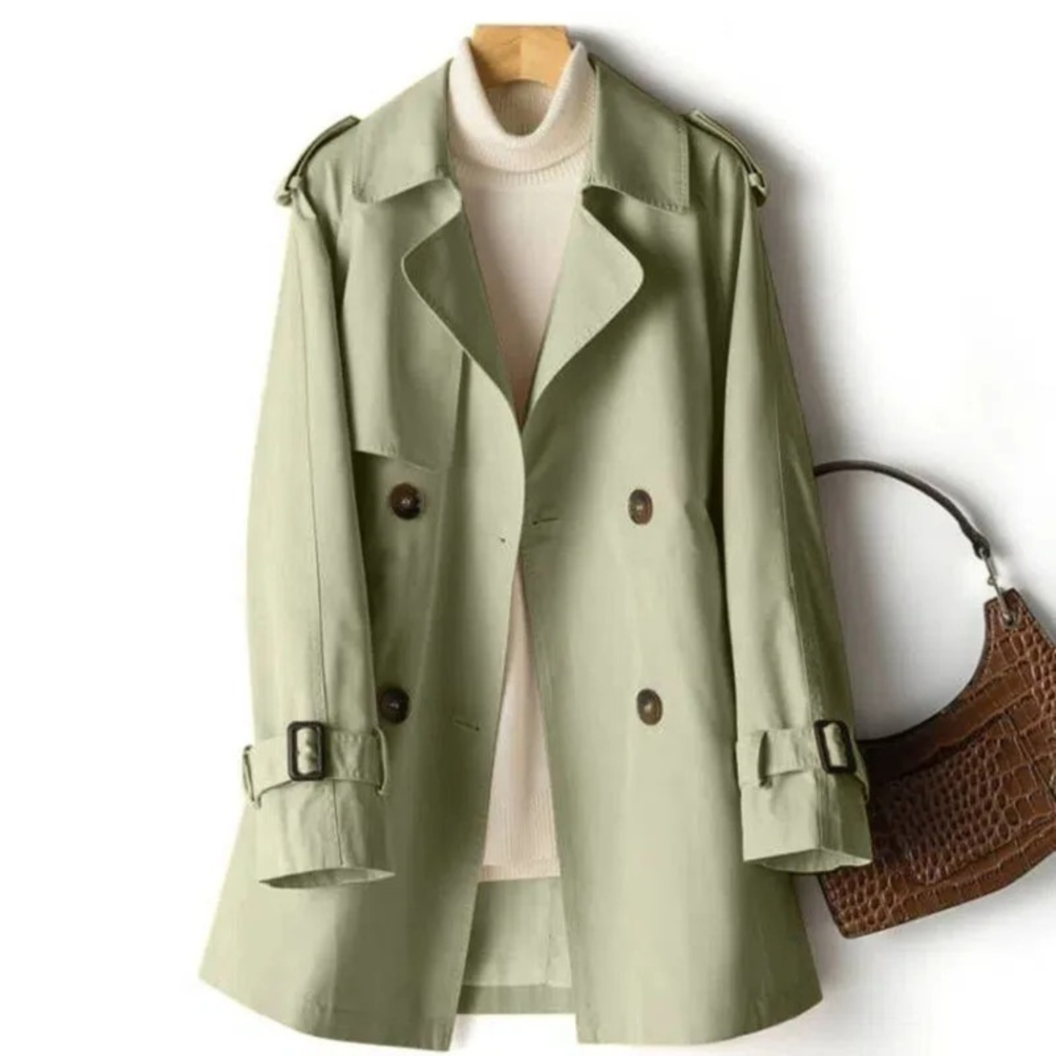 Mheanne - Trench-coat Casual Dames