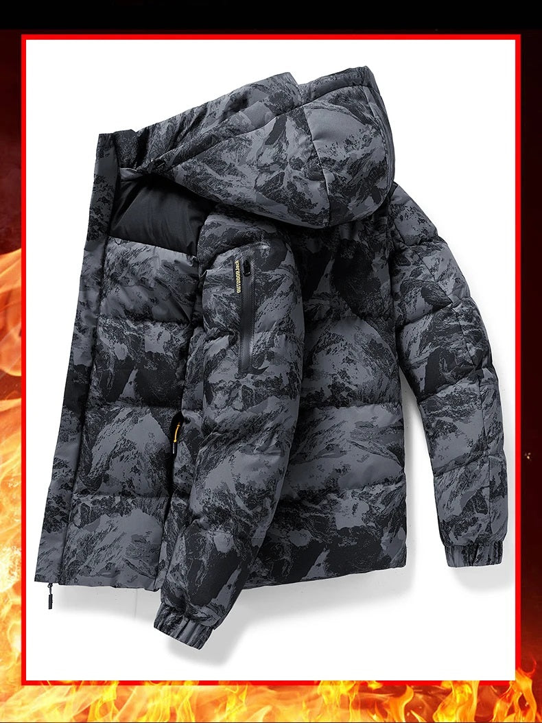 Max Winter Jacket - Coupe-vent matelassé pour hommes