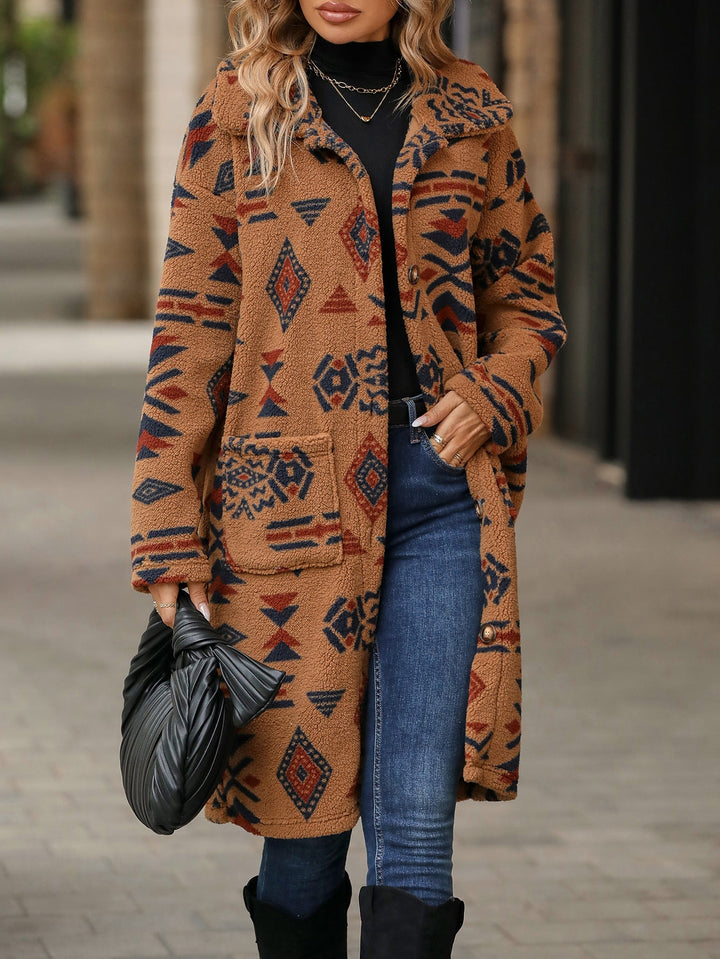 Veste élégante au motif féminin