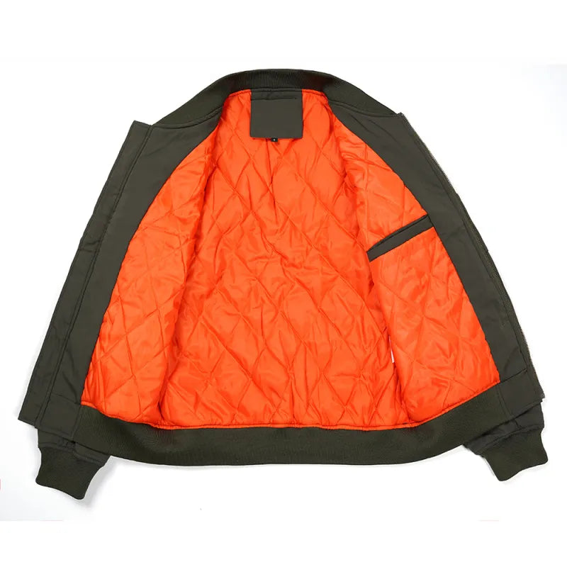 Tim - Blouson Bomber pour Homme - Avec Fermeture Éclair - Tendance et Confortable