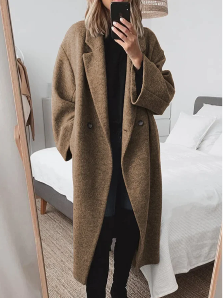 Maryanne - Manteau long surdimensionné