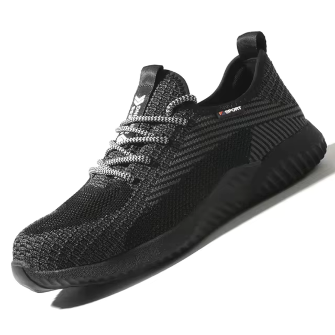 Finn - Chaussures de sécurité respirantes à embout en acier pour hommes