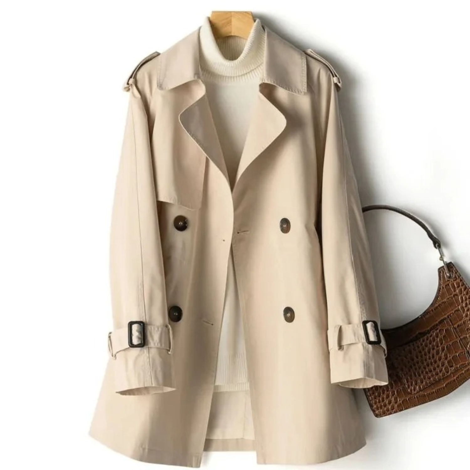 Mheanne - Trench-coat Casual Dames