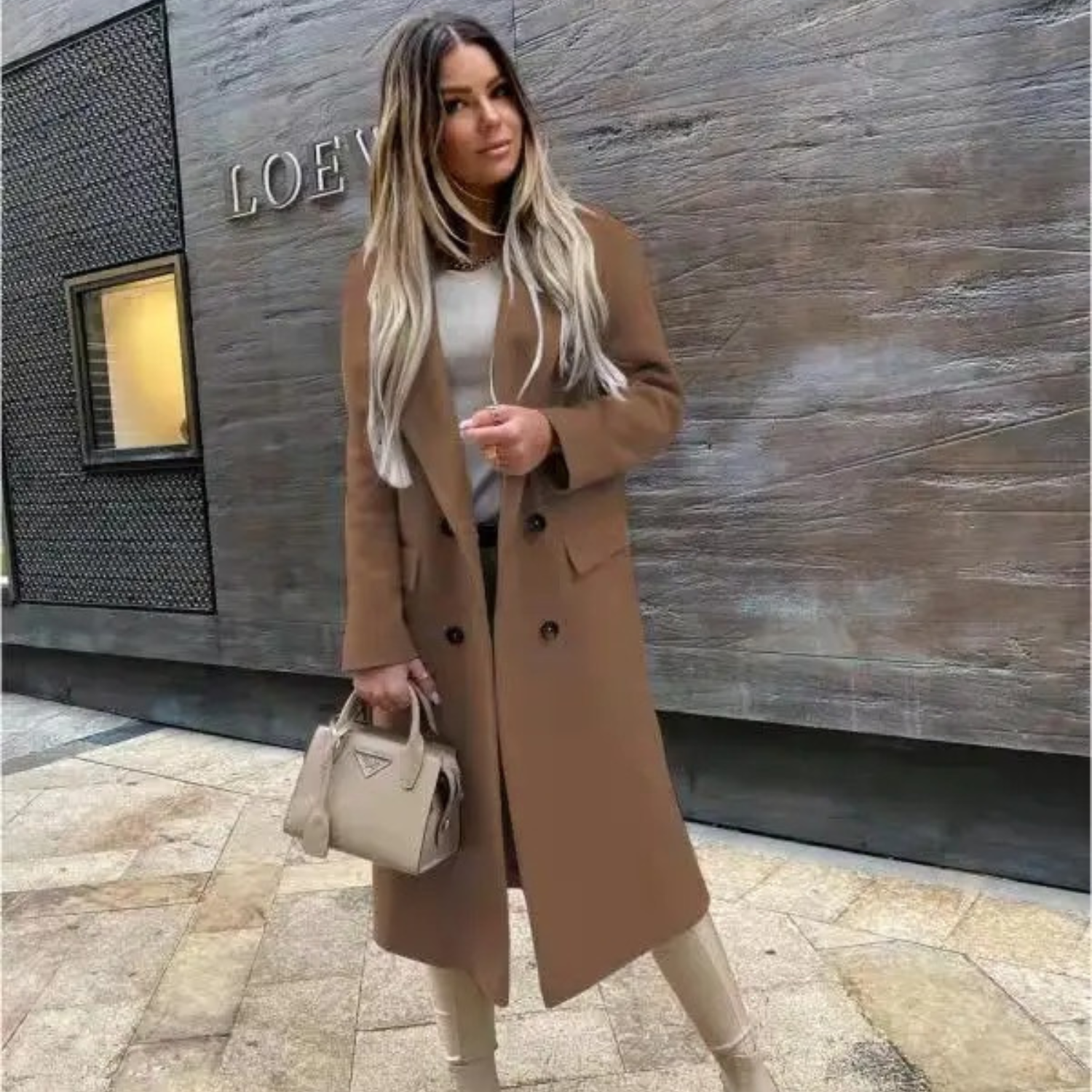 Eileen - trench vintage stylé et surdimensionné