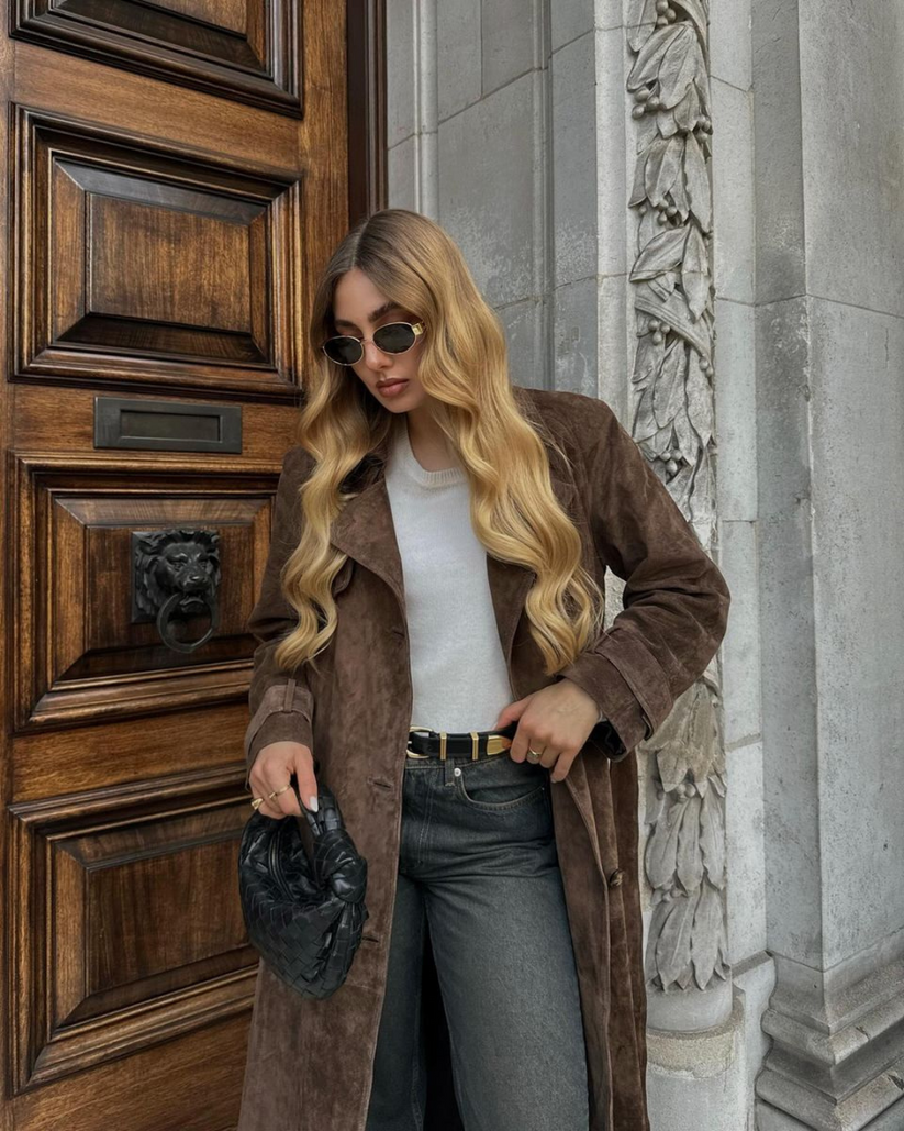 Veste en daim luxe Banbury - Projet Paris - Raffinement et style - Parfaite pour l'automne