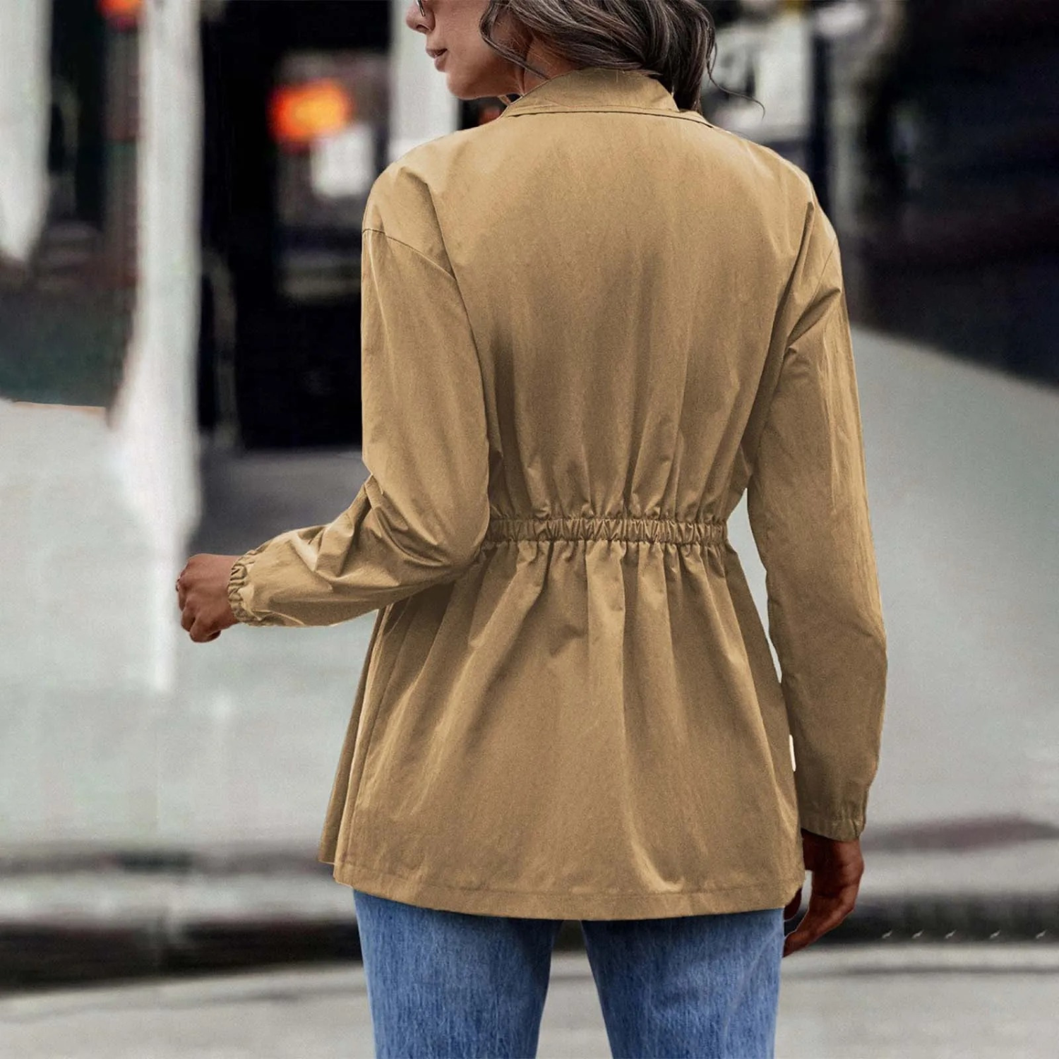 Carla - manteau d'été vintage à la mode