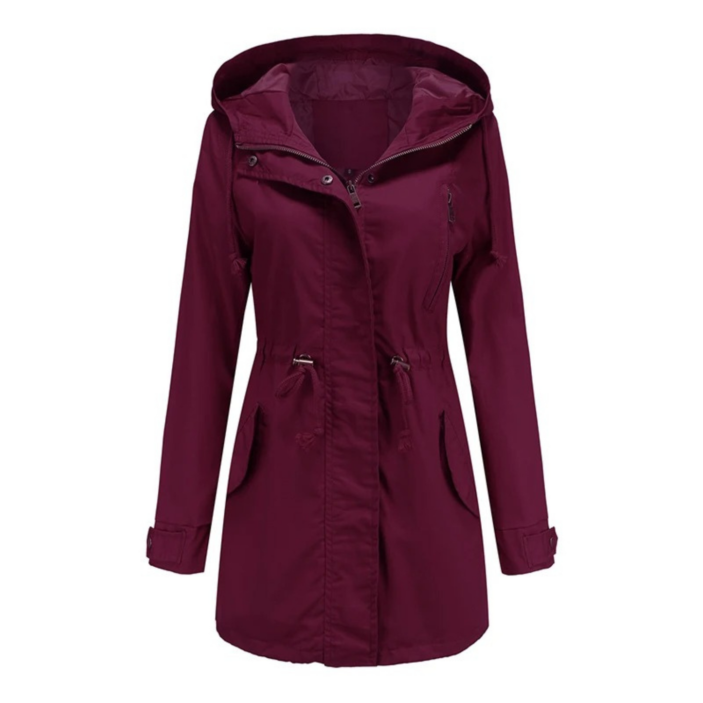 Carolina - veste coupe-vent décontractée avec capuche