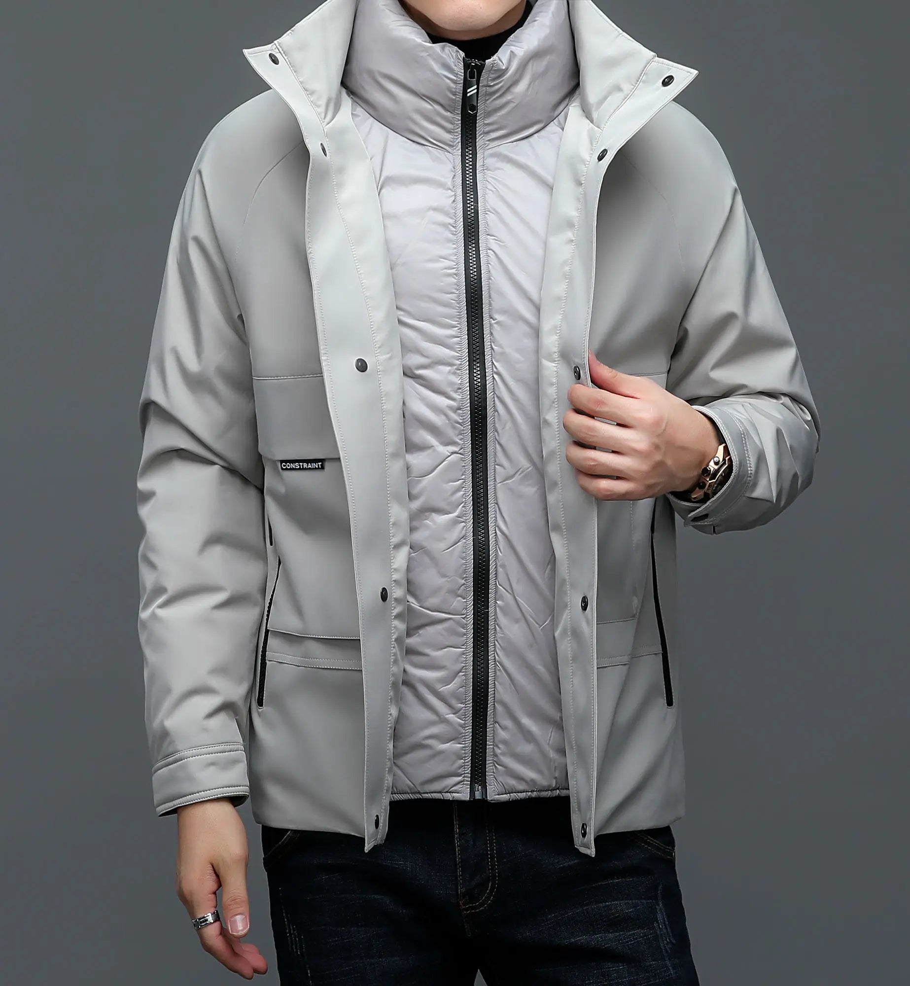 Veste en duvet Raf - Tendance et parfaite pour les sports d'hiver