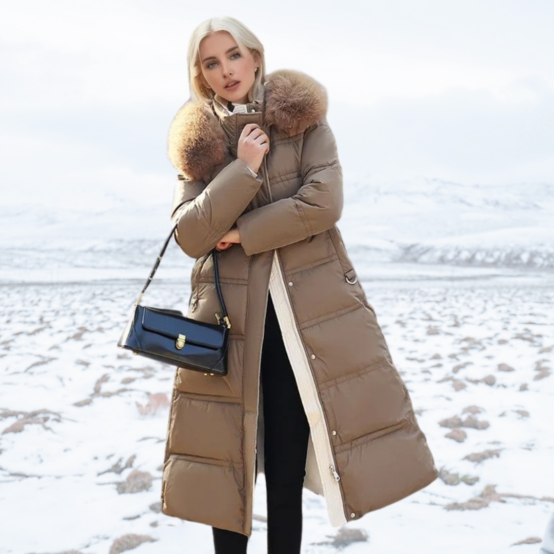Veste d'hiver de luxe pour femmes