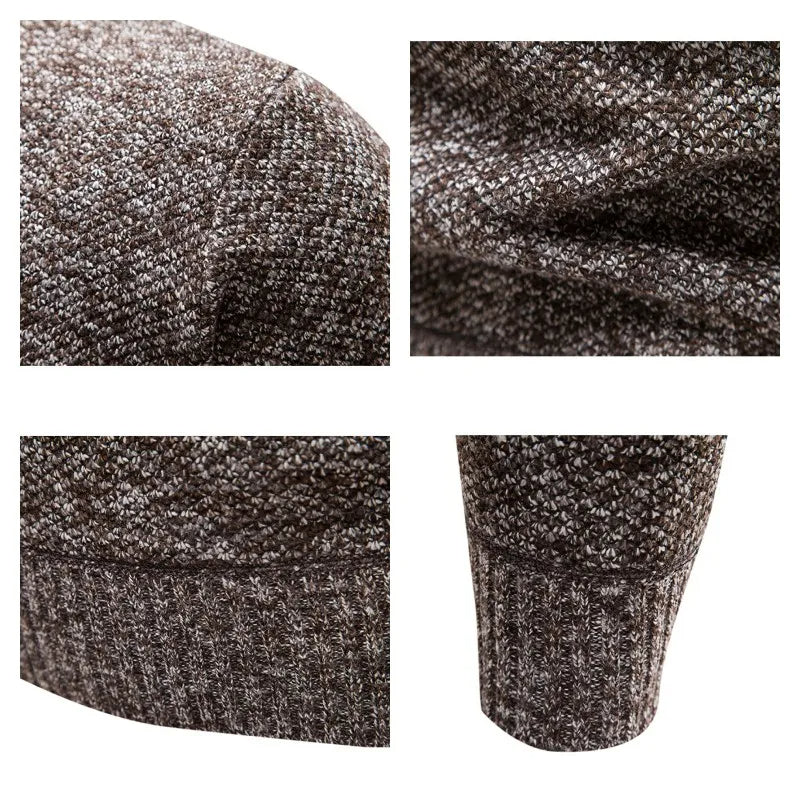 Paul Wooly Turtleneck - Col roulé tricoté élégant