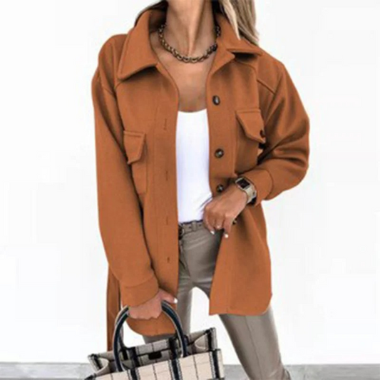 Samira - veste vintage décontractée avec poches