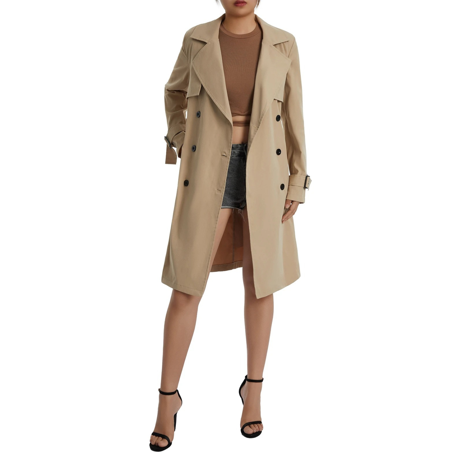 Claudia - trench-coat élégant, tendance et chic