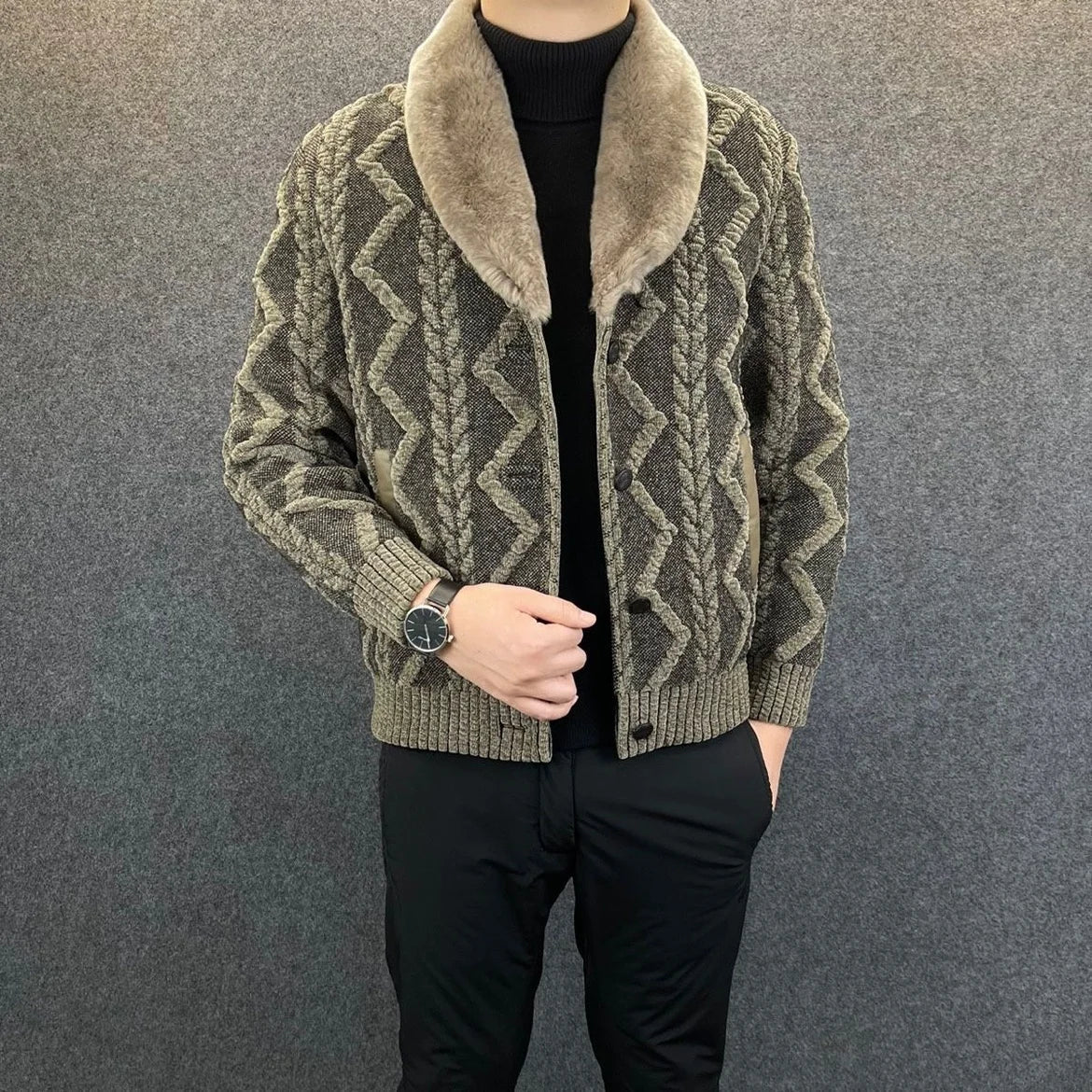 Niek Reversible Cardigan - Reversible & Comfy