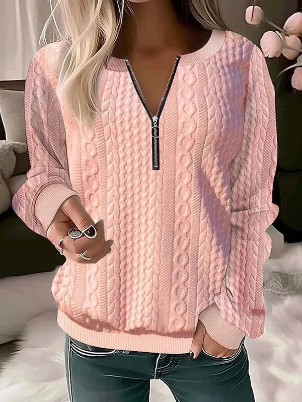 Pull en tricot décontracté pour femmes