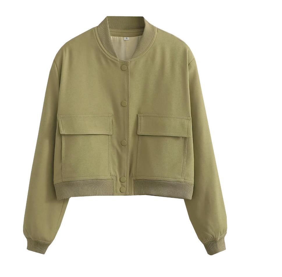 Veste bombardier fine pour femme