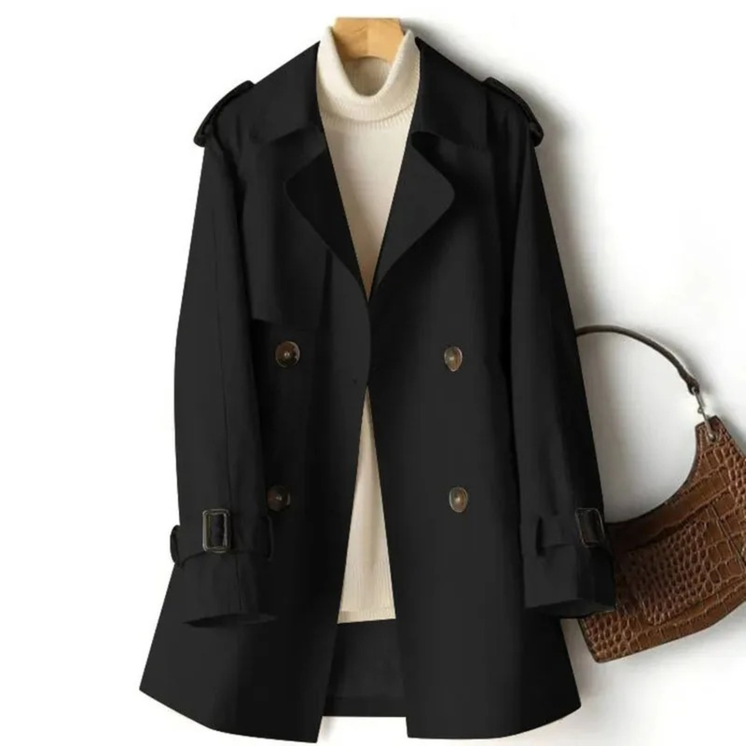 Mheanne - Trench-coat Casual Dames
