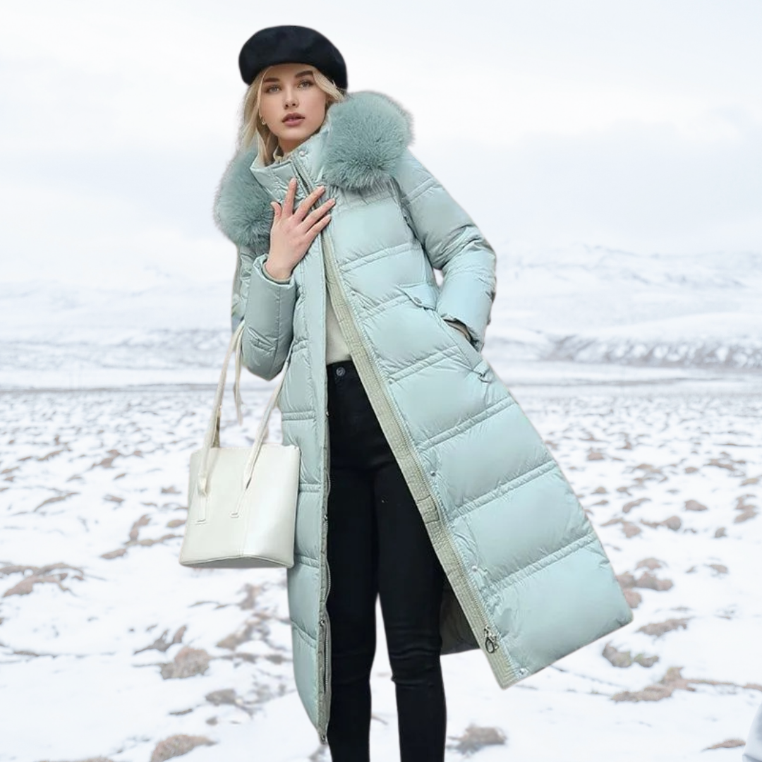 Veste d'hiver de luxe pour femmes