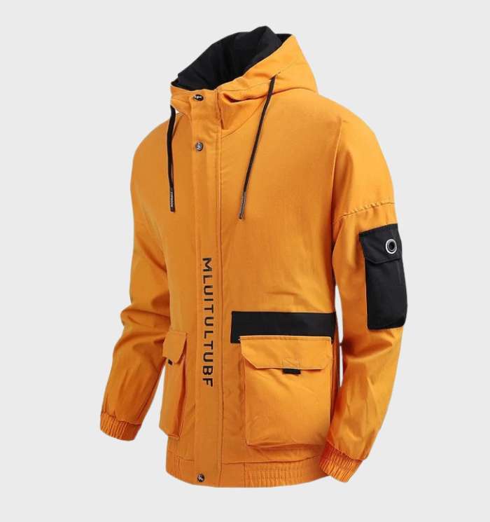 Leo - Veste chaude et légère avec poches et capuche