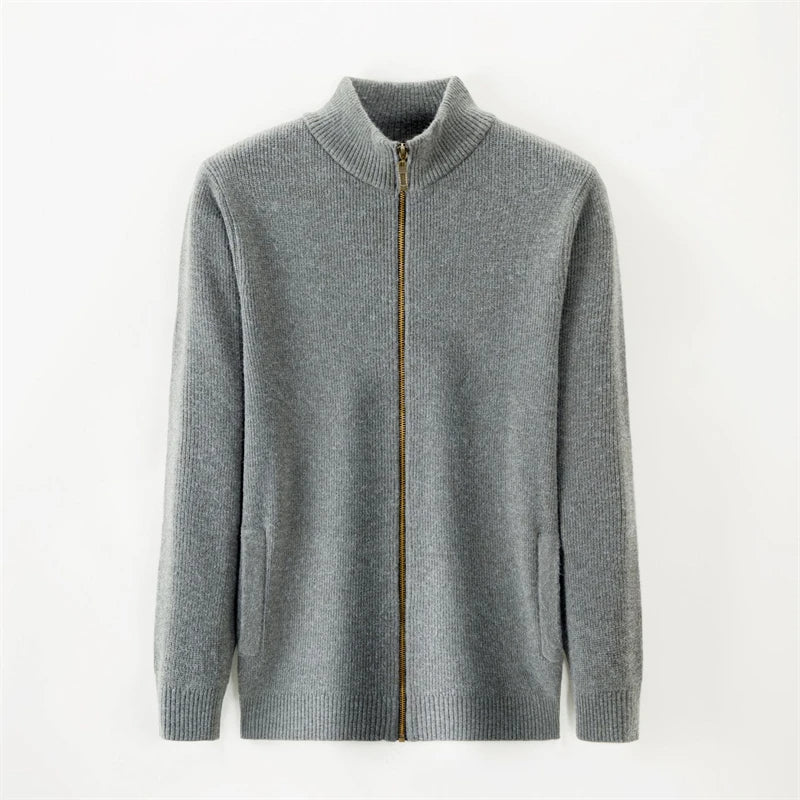Jens AutumnKnit Cardigan - Cardigan ajusté avec fermeture éclair