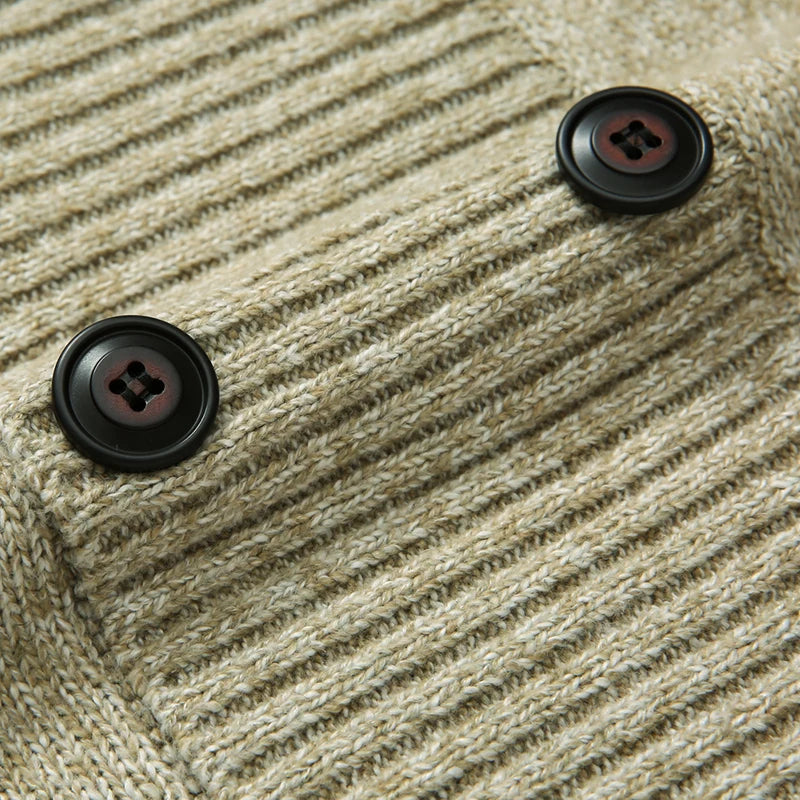 Bastiaan Cardigan Slimfit - Comfy & Knitted