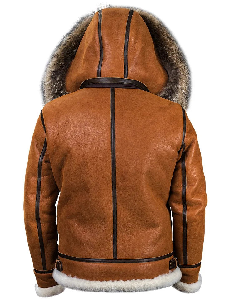 MAZE - Manteau d'hiver en cuir