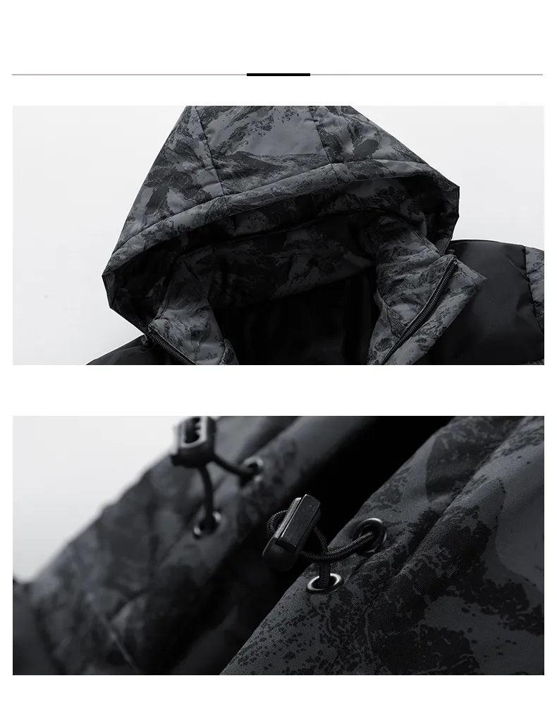 Max Winter Jacket - Coupe-vent matelassé pour hommes