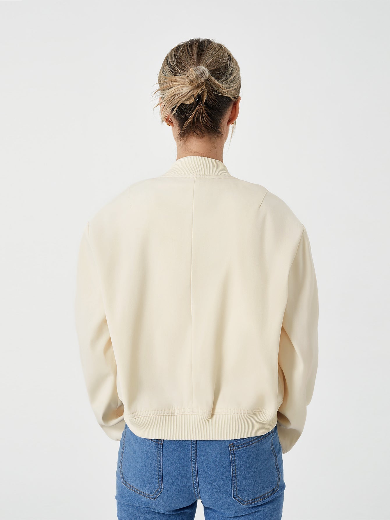 Veste bombardier fine pour femme