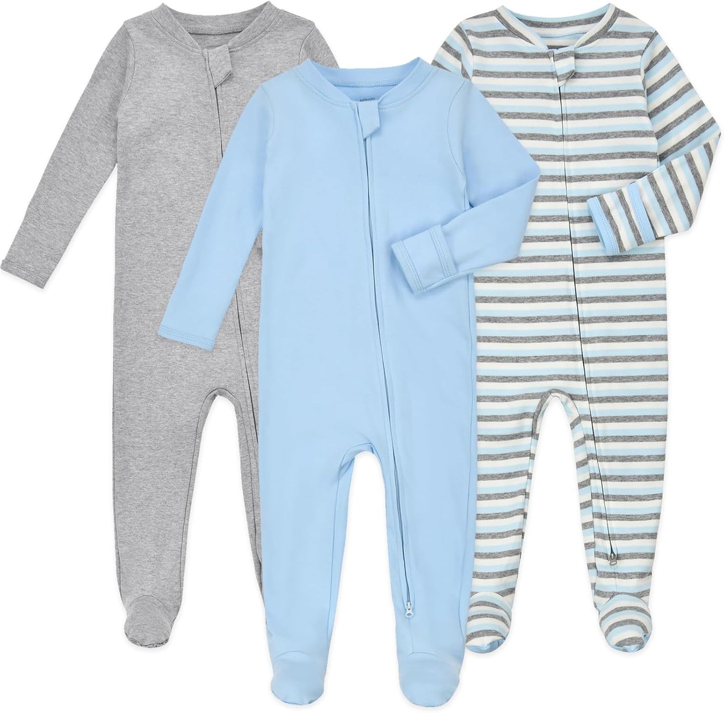 Pyjama Bébé avec Pieds et Gants - Ensemble de 3 pour Plus de Chaleur