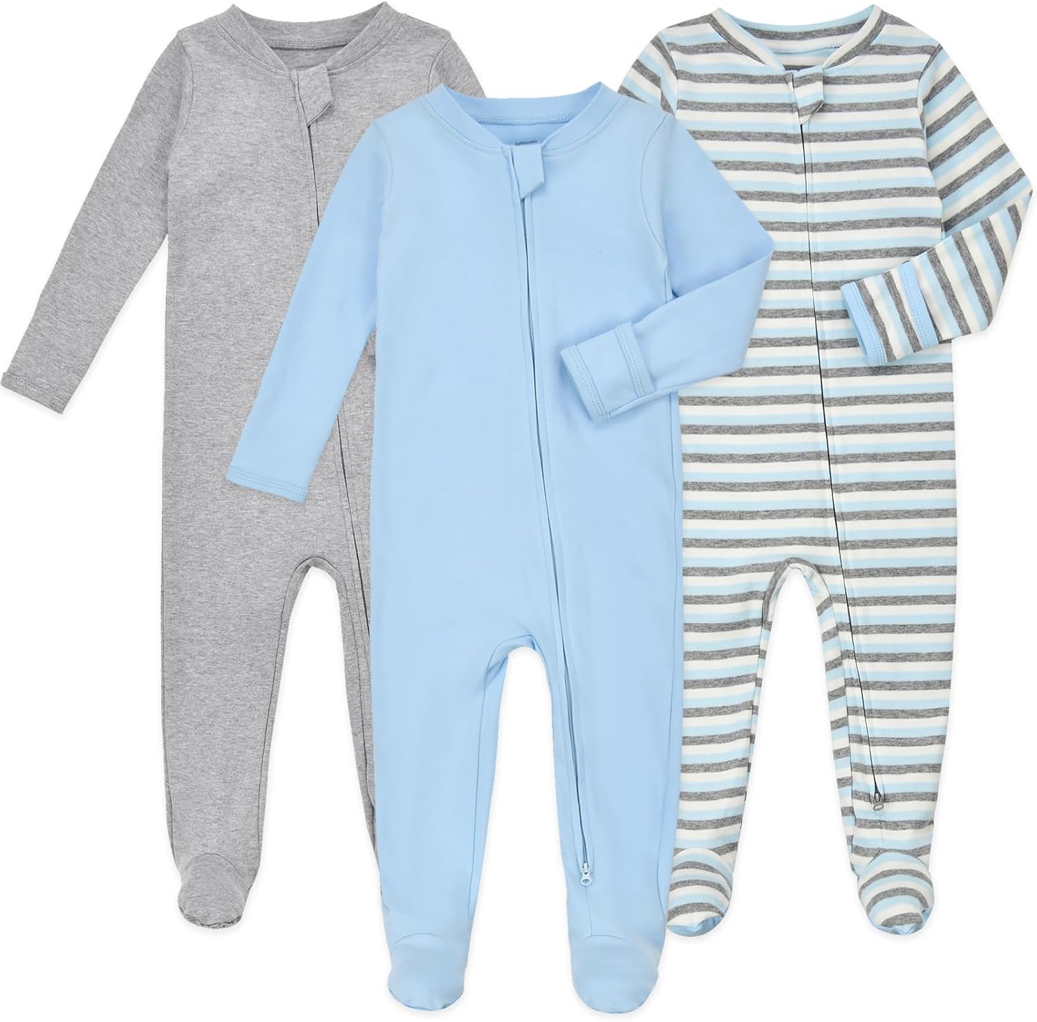 Pyjama Bébé avec Pieds et Gants - Ensemble de 3 pour Plus de Chaleur