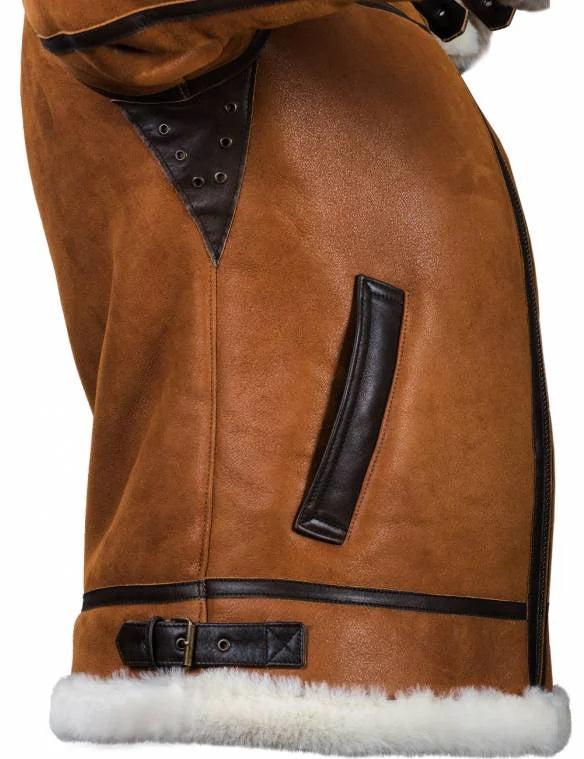 MAZE - Manteau d'hiver en cuir