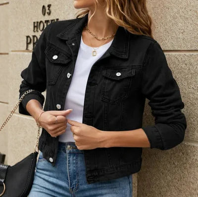Veste en denim pour femme