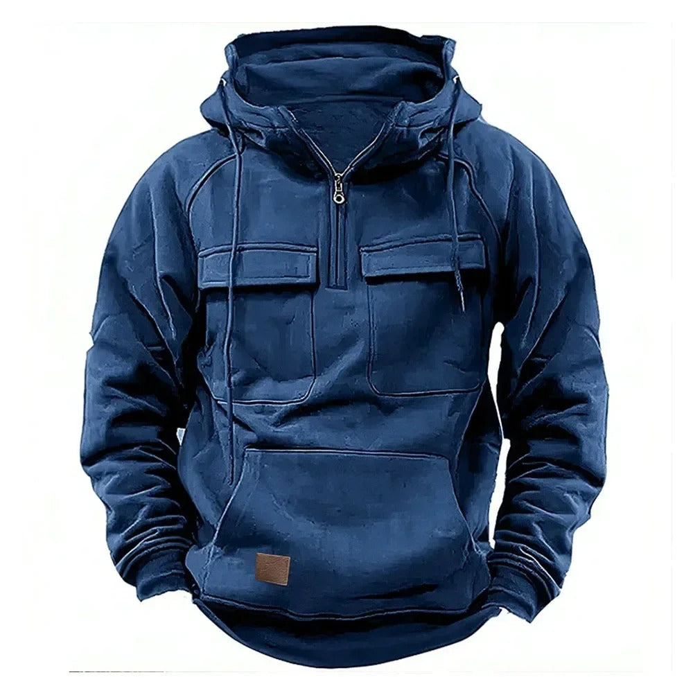Nicolas | Sweat à Capuche Tactique Haut de Gamme pour Homme