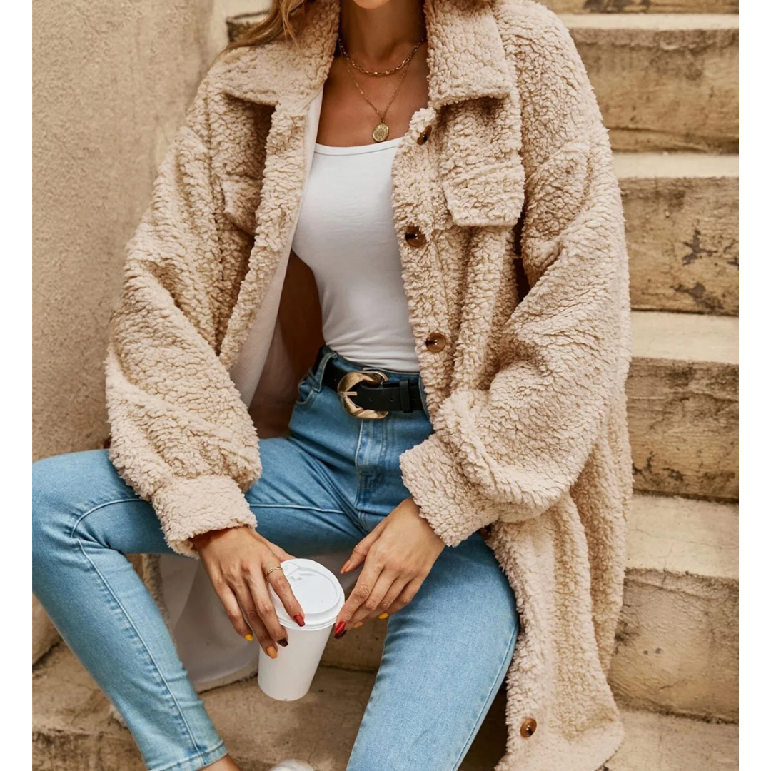 Wendelina - Manteau long et confortable