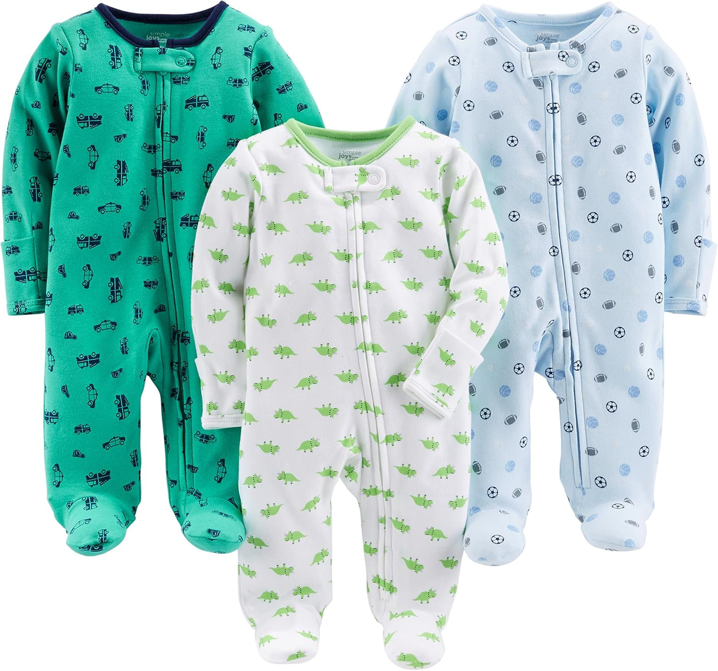 Ensemble de sommeil et de jeu d'hiver pour bébé en 3 pièces - Chaud et Confortable pour les Mois Froids