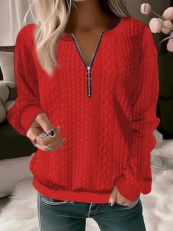 Pull en tricot décontracté pour femmes