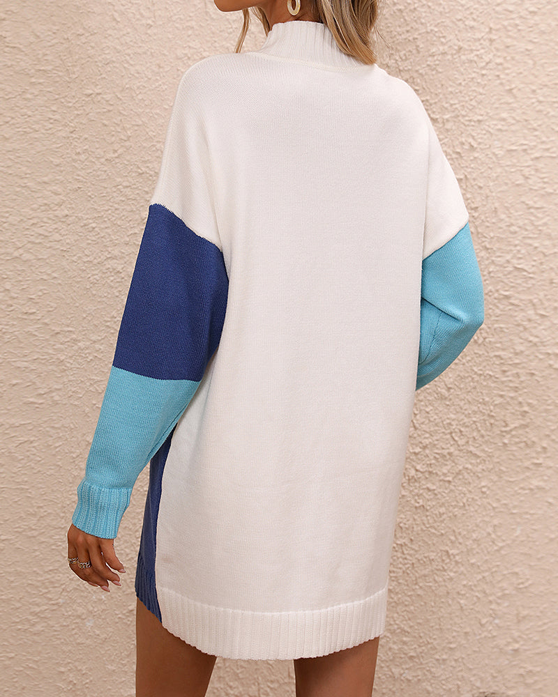 Pull long pour femme - Projet Paris - Confort et chaleur - Parfait pour l'automne et l'hiver