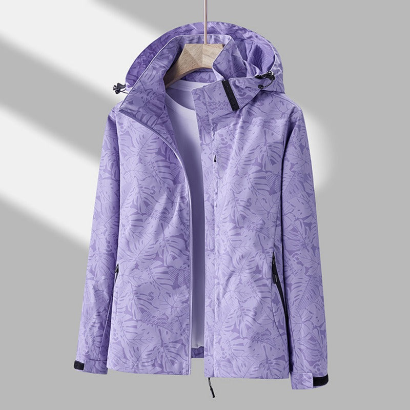 Veste coupe-vent et déperlante pour femme
