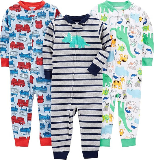 Ensemble de Pyjama en Coton pour Enfants - Pyjama Doux pour un Bon Sommeil