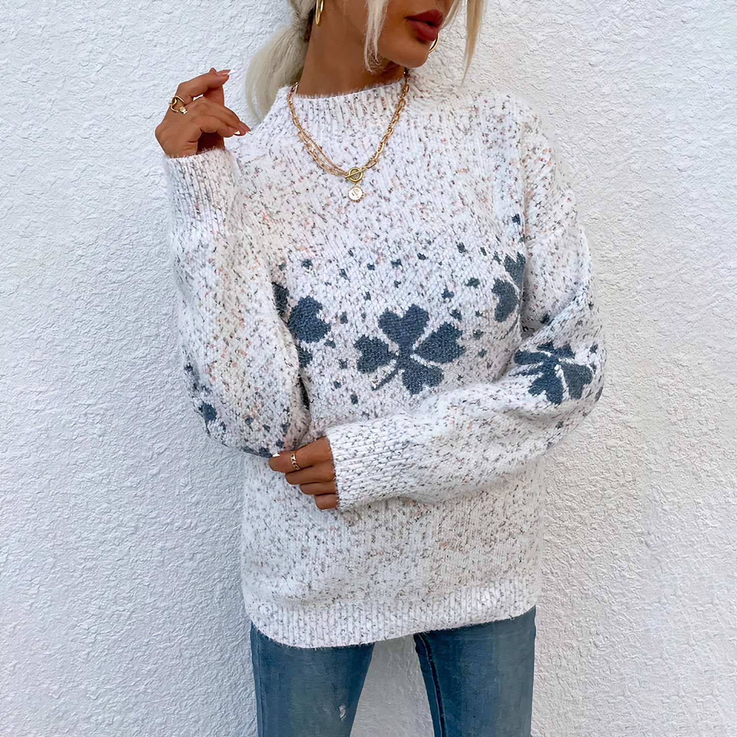 Amandine - Pull d'hiver chaud