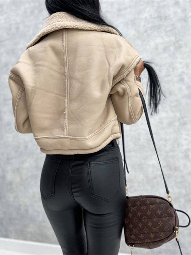 Nina - veste bombardier chaude et décontractée pour l'hiver