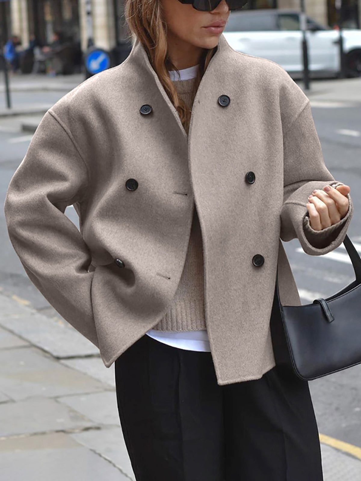 Veste Oversized à Boutons