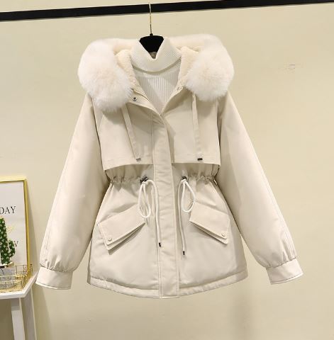 Manteau d'hiver pour femme avec col élégant